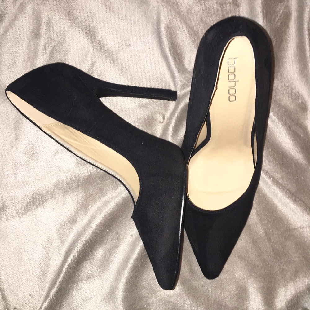 Black Suede Heels